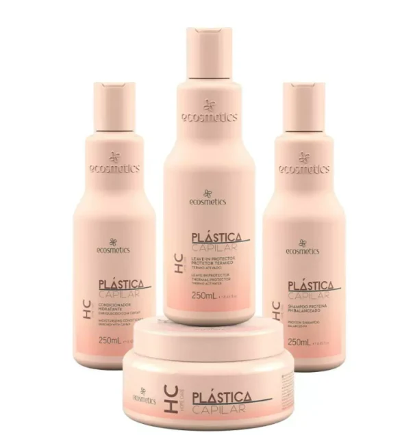 Hair Plastic Maintenance Home Care Caviar Reconstruction 4x240ml - Ecosmetics