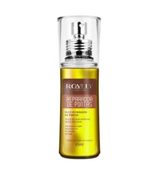Tips Repairer Reconstruction Resistance Shine Protect Finisher Oil 45ml - Rovely