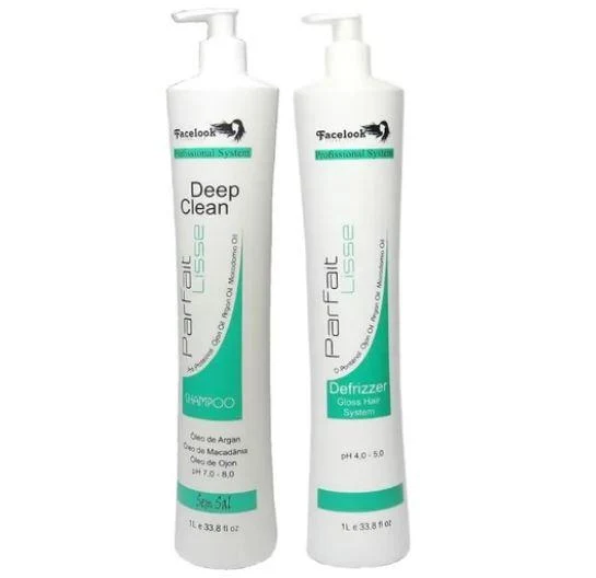 Parfait Lisse Sealing Brazilian Blowout Deep Clean Progressive Kit 2x1L - Facelook
