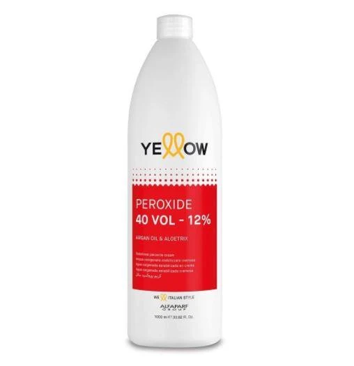 Color Activator Line Discoloration Hydrogen Peridoxe OX 40 Vol. 12% 1L - Yellow