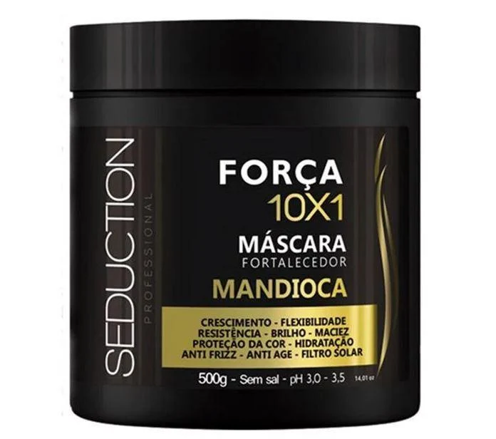 Cassava Manioc 10x1 Treatment Moisturizing Anti Aging & Frizz Mask 500g - Eico