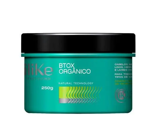 Organic Btox Shea Hazelnut Keratin Natural Technology Straightening 250g - iLike