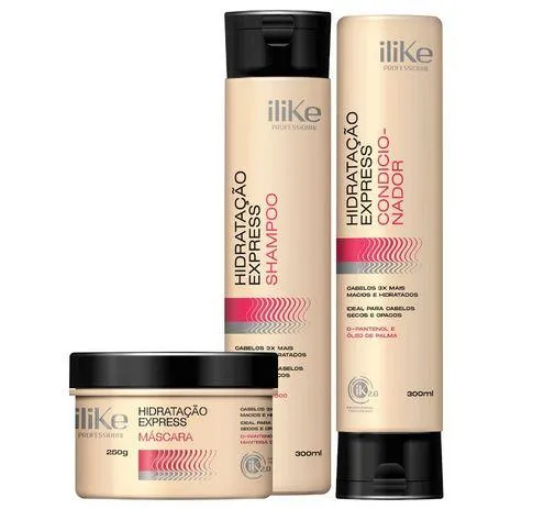 Hydration Express Moisturizing Shine Nutrition Treatment Kit 4 Products - iLike