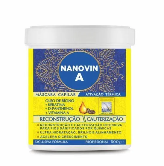 Nanovin Reconstruction Cauterization Thermal Activation Mask 500g - Nanovin A