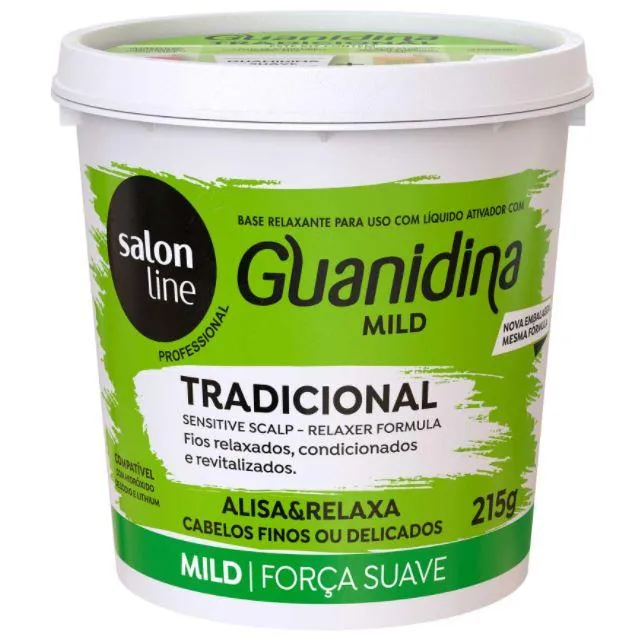 Salon Line Guanidine Super Smooth Strength Straightening Relaxation Cream 215g