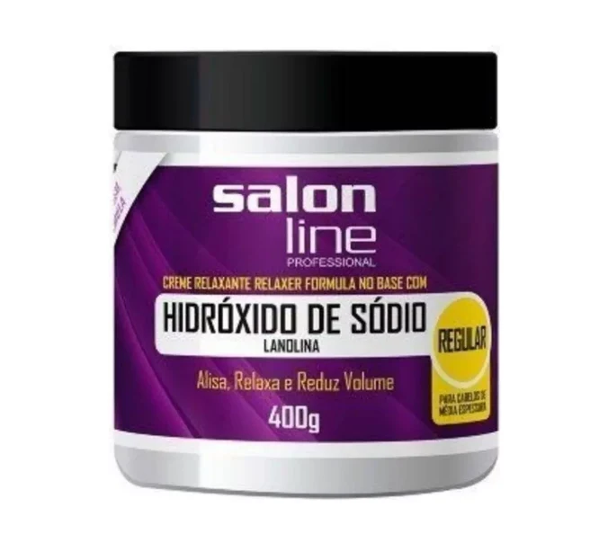 Salon Line Regular Hair Relaxer Transition Cream 400g