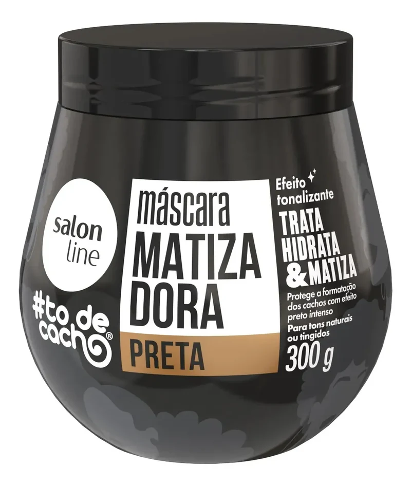 Salon Line Professional Tinting Black Matiz Colored Hair Coconut Mask 300g