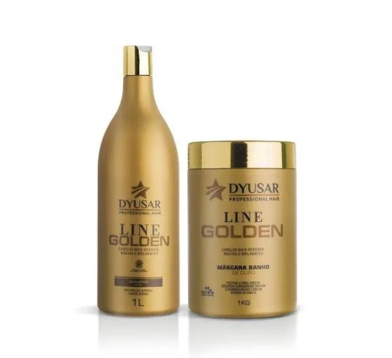 Golden Bath Strengthens Revitalizes Home Care Maintenance Kit 2x1 - Dyusar