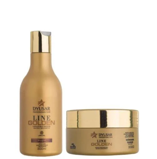 Golden Bath Strengthens Revitalizes Home Care Maintenance Kit 2x300 - Dyusar