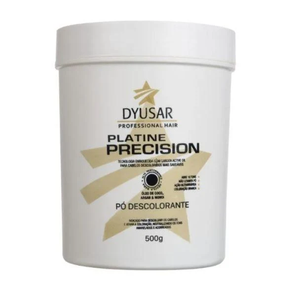 Platine Precision Blue Discoloration 10 Tones Bleaching Powder 500g - Dyusar