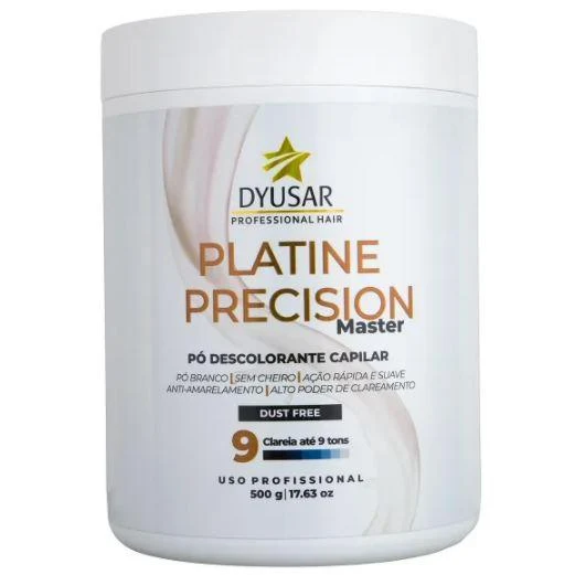 Platine Precision Master Dust Free 9 Tones White Bleaching Powder 500g - Dyusar