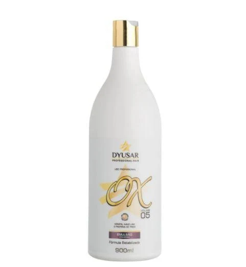 Discoloration Creamy Emulsion OX Stabilized Formula 5 vol. 900ml - Dyusar