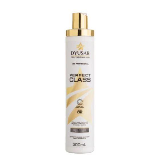 Hair Retexturizing Thermal Gloss Perfect Class Step 2 Progressive 500ml - Dyusar