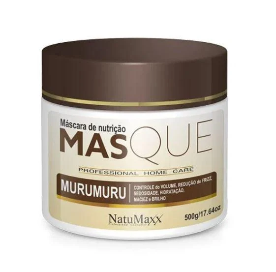 Masque Murumuru Home Care Treatment Deep Moisturizing Cream 500g - Natumaxx