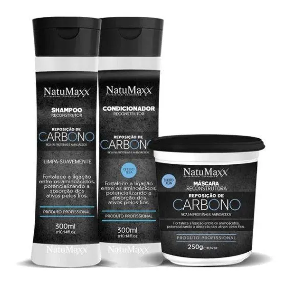 Carbon Replacement Home Care Maintenance Treatment Kit 3 Products - Natumaxx