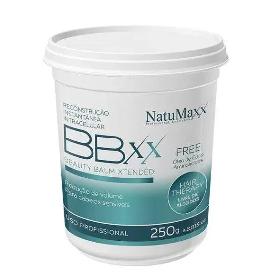 Reconstruction Therapy Coconut Beauty Balm Xtended Free BBXX 250g - Natumaxx