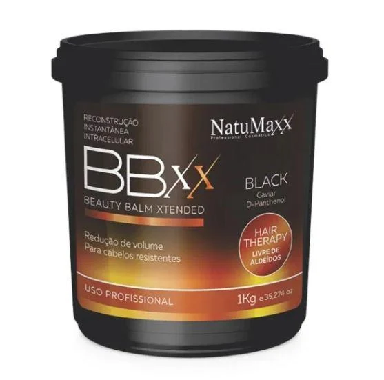 Reconstruction Beauty Xtended Black Caviar D-Panthenol Balm BBXX 1Kg - Natumaxx