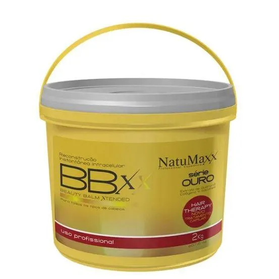 Beauty Xtended Gold Series Therapy Reconstruction Balm BXXX 2Kg - Natumaxx