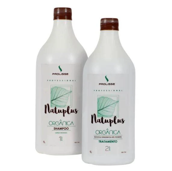 Natuplus Tanino Organic Vegan Progressive Brazilian Blowout 2x1L - Prolisse