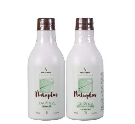 Natuplus Tanino Organic Vegan Progressive Brazilian Blowout 2x300ml - Prolisse