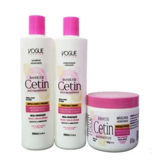 Satin Cetin Bath Maintenance Home Care Multibenefits Kit 3x500 - Vogue Fashion
