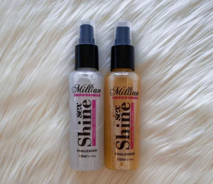 High Gloss Softness Sex Shine Protection Dry Hair Finisher Kit 2x120ml - Millian
