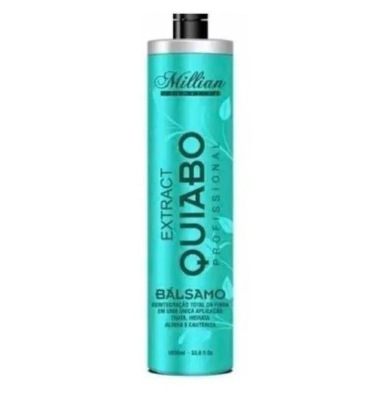 Professional Brazilian Blowout Progressive Brush Okra Extract Balm 1L - Millian