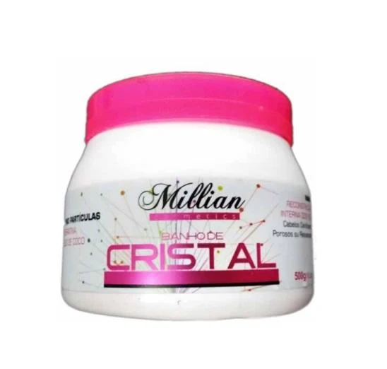 Crystal Bath Reconstruction Hydration Softness Healthy Hair Mask 500g - Millian