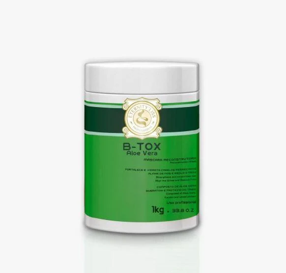 Aloe Vera B-tox Keratin Wheat Protein Reconstructor Mask 1Kg - Eternity Liss