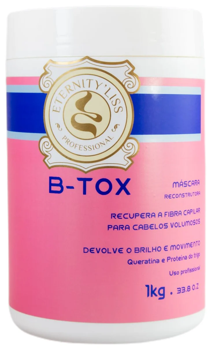 Hair Shine Keratin Wheat Protein B-Tox Reconstructive Mask 1Kg - Eternity Liss