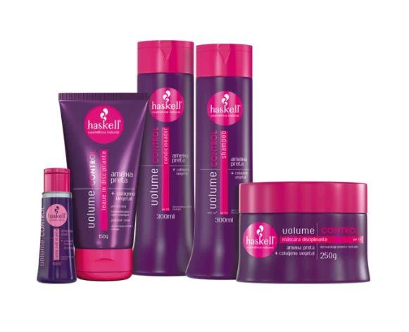 Volume Control Black Plum Vegetable Collagen Treatment Kit 5 Products - Haskell