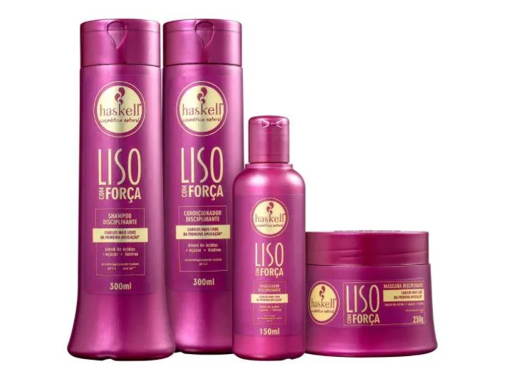 Smooth with Strength Sugar Biotin Acid Blend Treatment Kit 4 Products - Haskell
