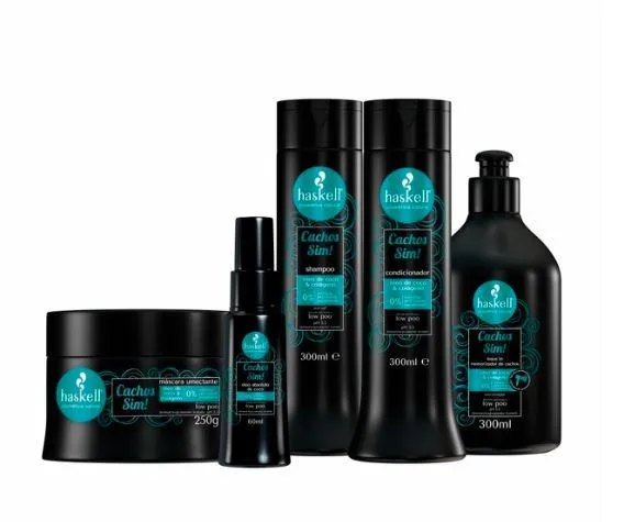 Yes Curls Coconut Collagen Keratin Nourishing Treatment Kit 5 Products - Haskell