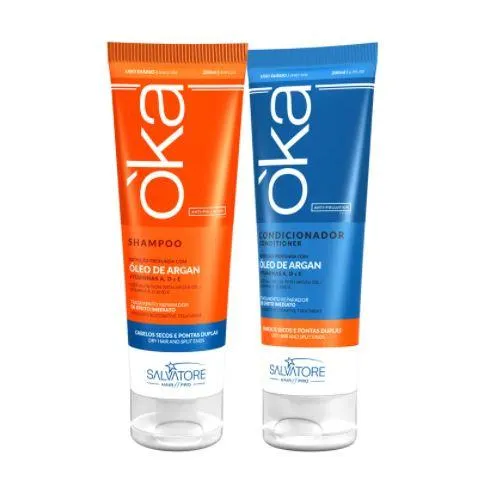 Salvatore Oka Argan Deep Nutrition Imeadiate Repair Restorative Kit 2 Prod.