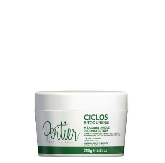 Ciclos B-Tox Unique Reconstruction Hair Shine Malleabillity Mask 250g - Portier