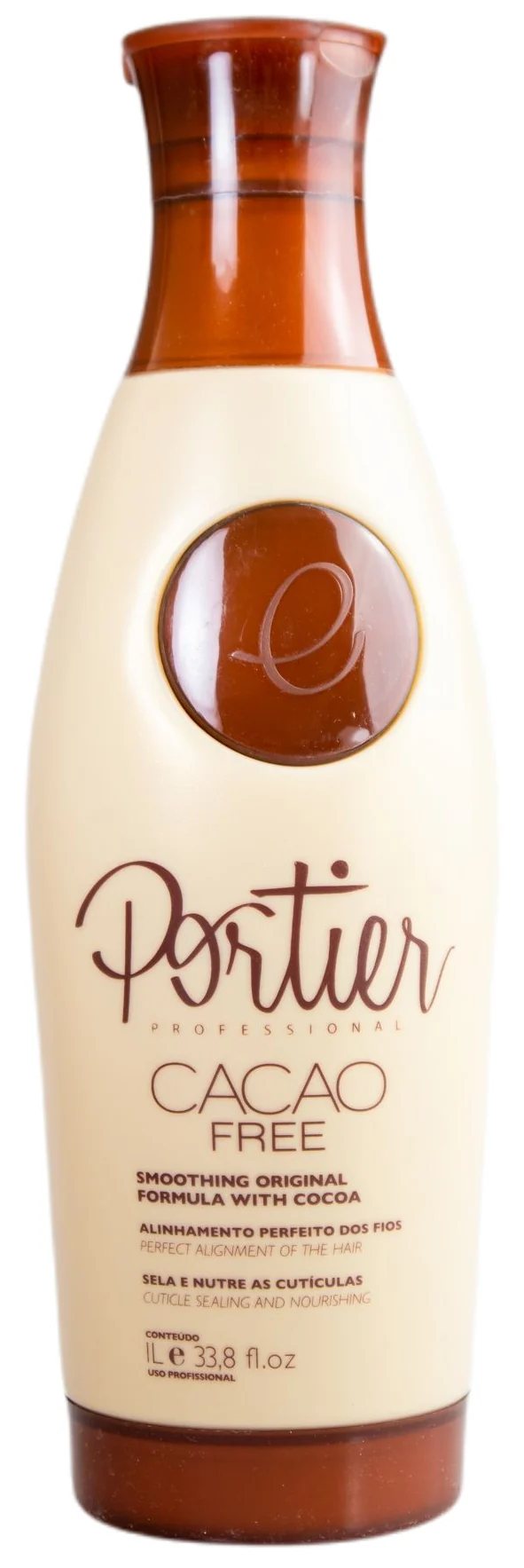 Cuticle Sealing Hair Nourishing Smoothing Cacao Free Wire Alignment 1L - Portier