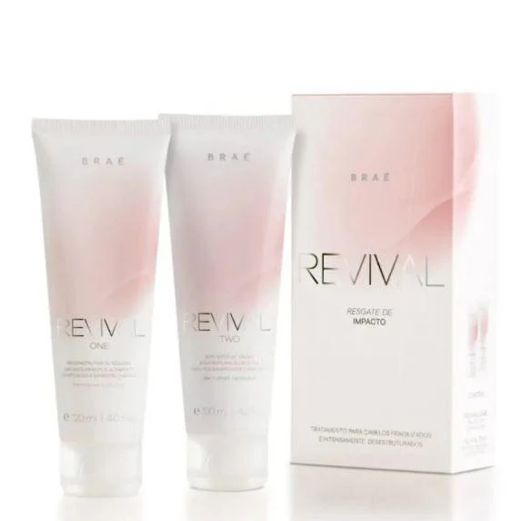 Revival Impact Home Care Reconstruction Hair Save Treatment Kit 2x120ml - Braé