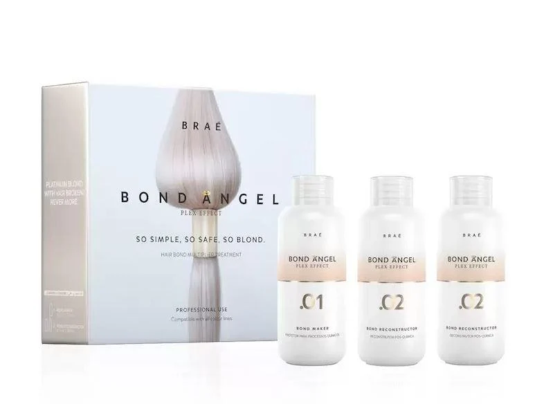 Home Care Bond Angel Plex Effect Treatment Blond Hair Protection 3x100ml - Braé