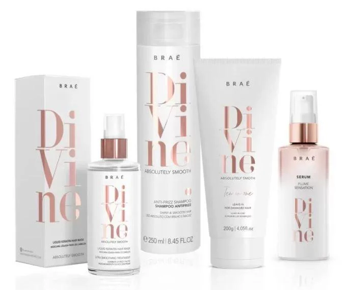 Home Care Restore Treatment Shine Softness Smooth Hydration Kit 4 Prod. - Braé