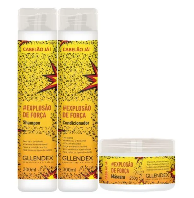 Vitamin A D-Panthenol Daily Use Force Explosion Nourishing 3 Prod. - Gllendex