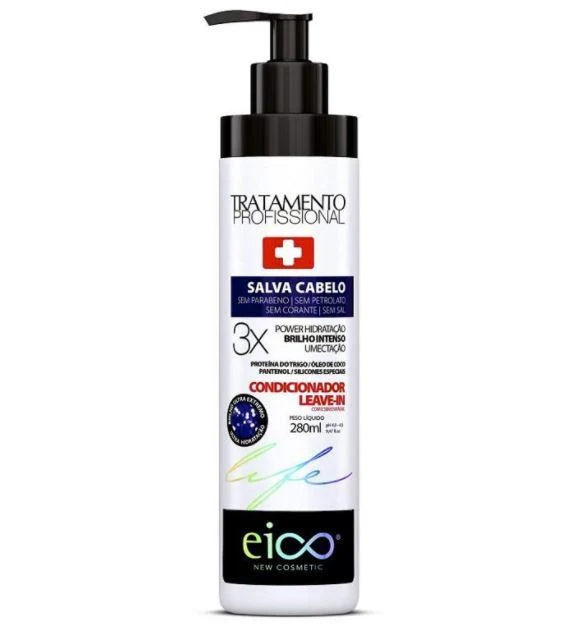 Hydration Brightness Intense Moisturizing Save Conditioner Leave-in 280ml - Eico