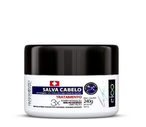 Moisturizing Hydration Brightness Intense Save Hair Treatment Mask 240g - Eico