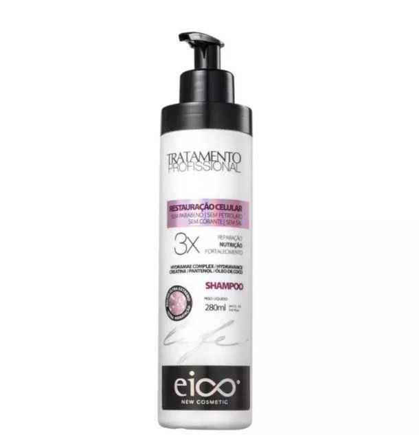 Extreme Cellular Restoration Repair Nutrition Strengthening Shampoo 280ml - Eico