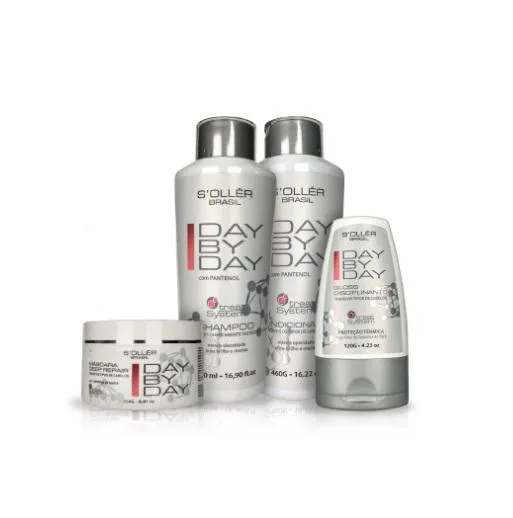System Dy by Day Maintenance Chemically Treated Hair DBD White 4 Prod. - Soller