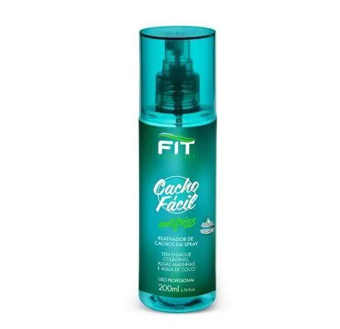 Coconut Algae Curl Activator Spray Anti Frizz Easy Curls 200ml - Fit Cosmetics