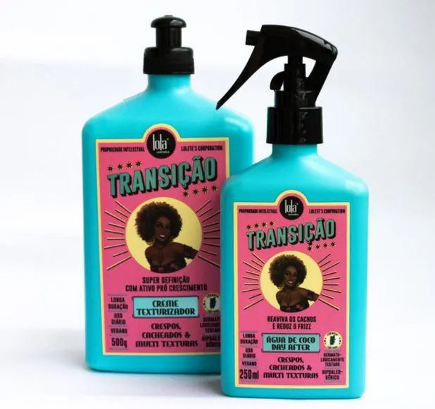 Vegan Daily Transition Curly Frizzy Hair Treatment Kit 2 Prod. - Lola Cosmetics