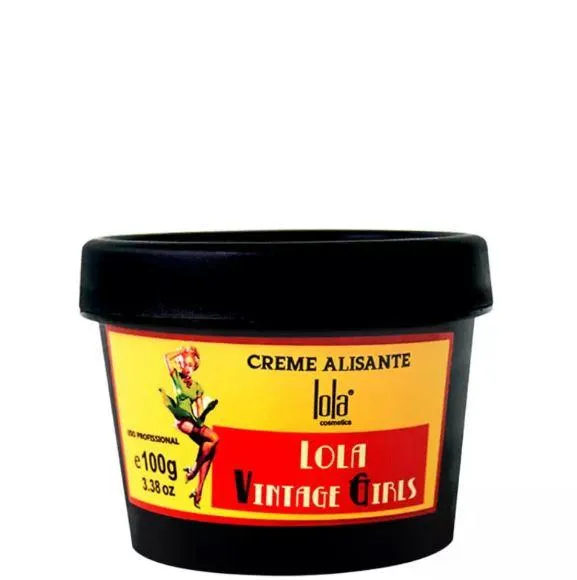 Professional Smoothing Cream Vintage Girls Hair Mask 100g - Lola Cosmetics