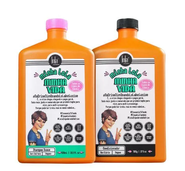 Safflower Oil Plant Extracts My Lola My Life Vegan Kit 2 Prod. - Lola Cosmetics