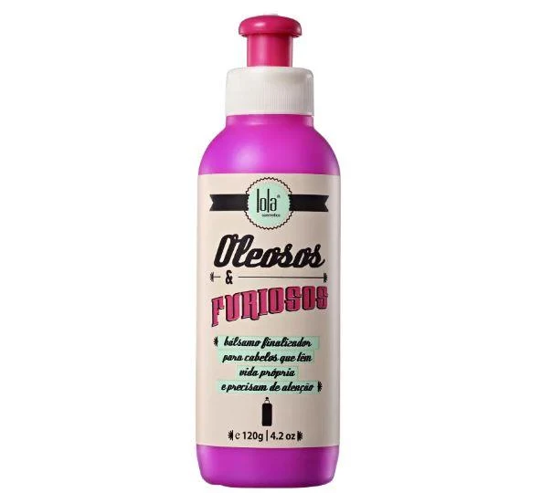 Oily Hair "Oleosos Furiosos" Finisher Modeling Balm Cream 120g - Lola Cosmetics
