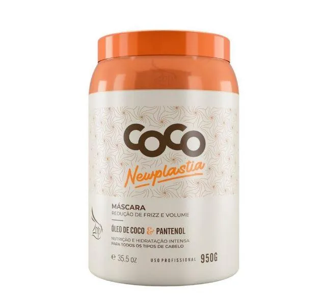 Professional Nourish Treatment Coconut Panthenol Newplasty Mask 950g - Zap